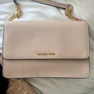 Brand new - never used Michael Kors Rose Gold Cross Body Bag.